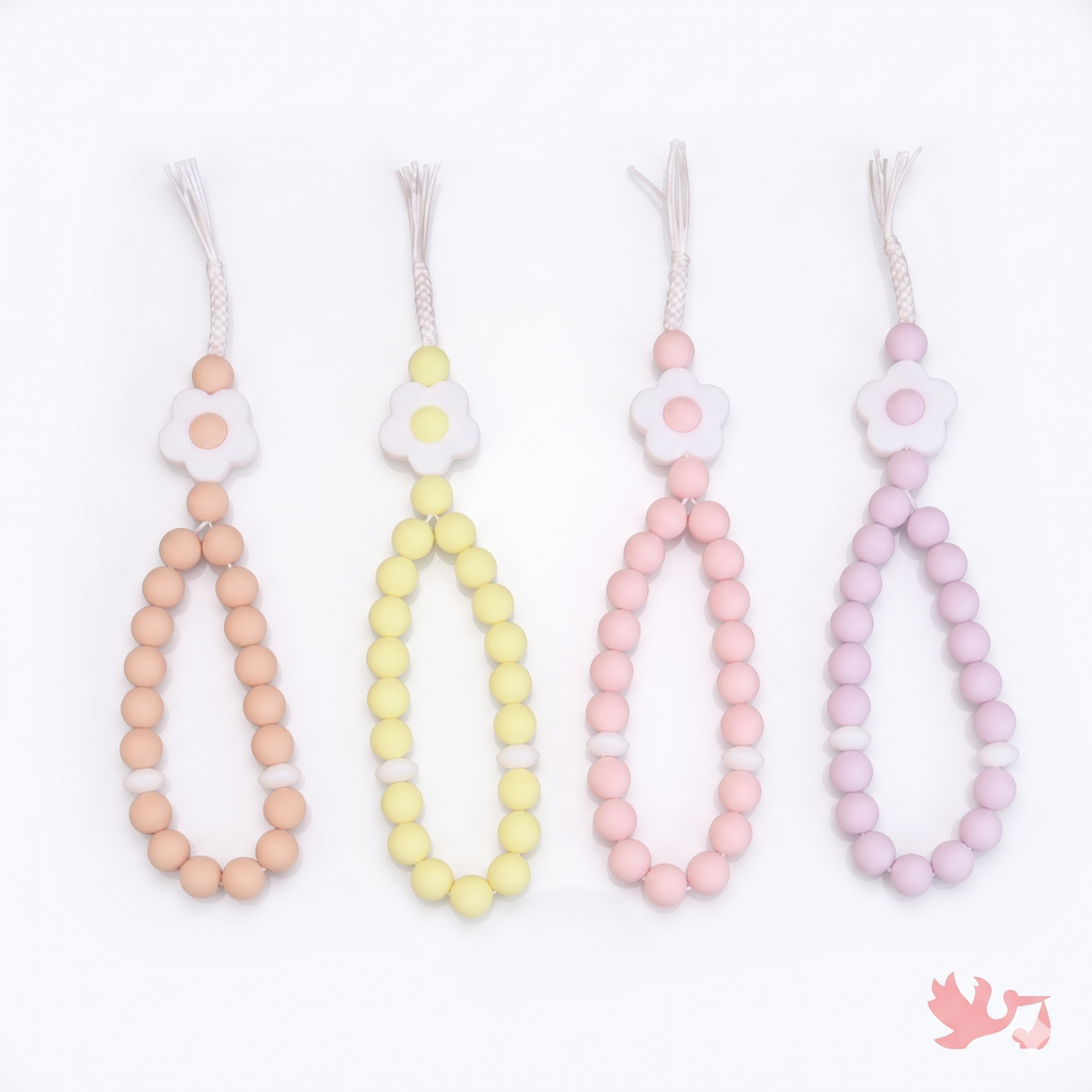 Daisy Silicone Misbah – Muslim Baby Prayer Beads Teether