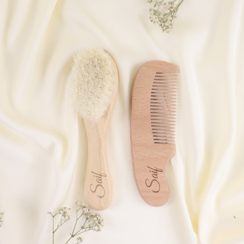 Personalized hot sale baby brush